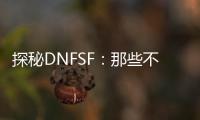 探秘DNFSF：那些不为人知的玩法与故事