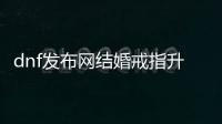 dnf发布网结婚戒指升级指南